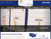 Tablet Screenshot of fallscityedge.com